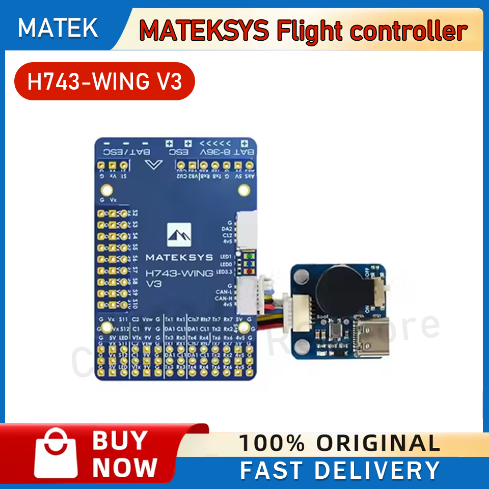 Flight Controller - Controlador de vôo MATEK MATEKSYS H743-WING