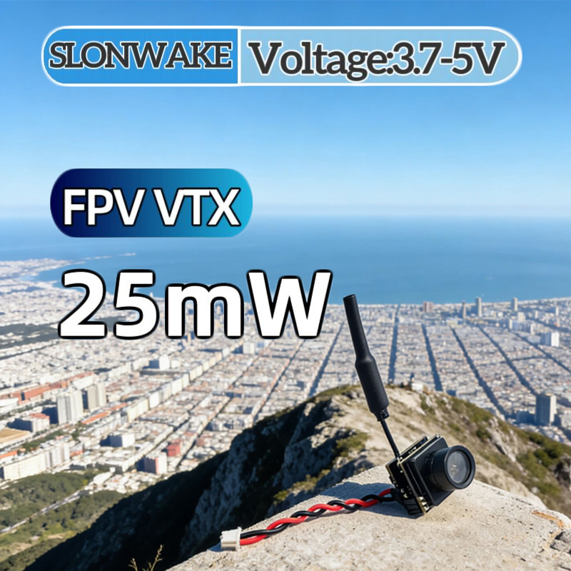 Drone Rc Control - Transmissor e Câmera Integrados SLONWAKE FPV