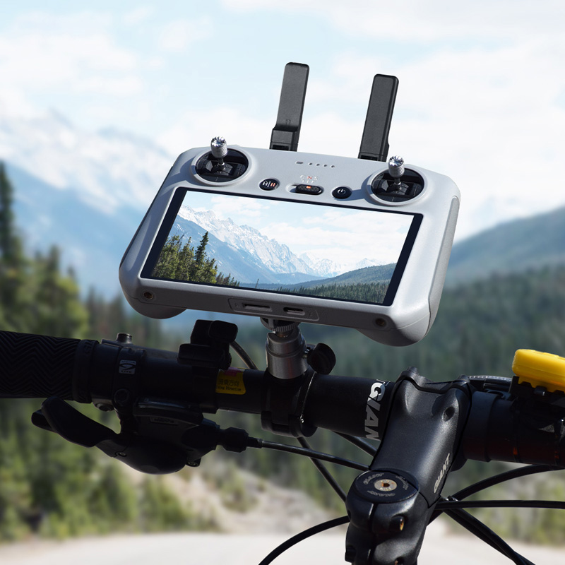 Drone Bike Rc - Suporte de bicicleta ajustável, braçadeira de
