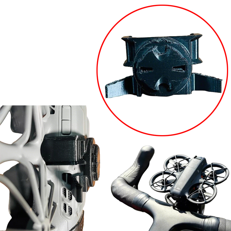 Drone Bike Rc - Adaptador de Montagem para Drone DJI