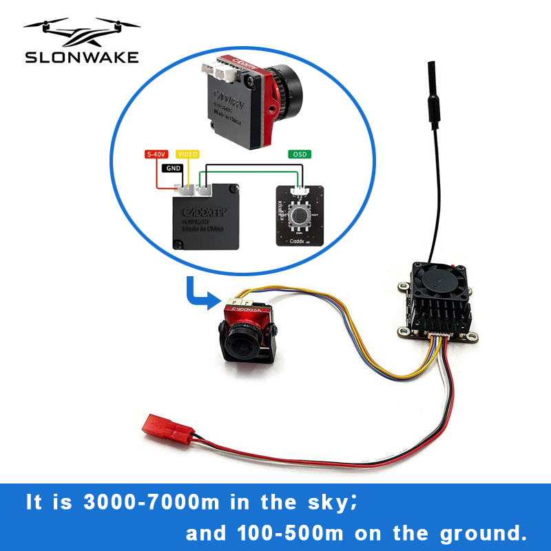 Rc Transmitter - Transmissor FPV Sem Fio de Longo