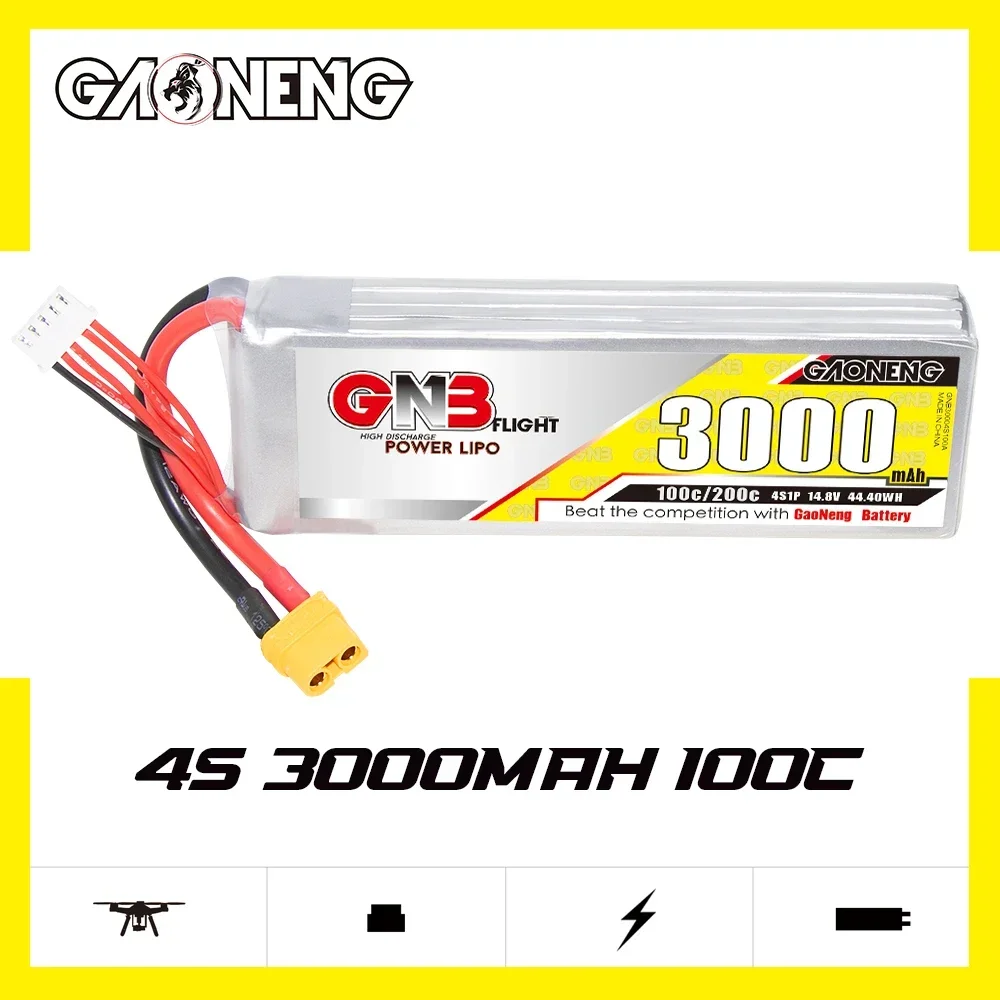 Drone Rc Accessories - GAONENG GNB 3000mAh 4S 100C 200C