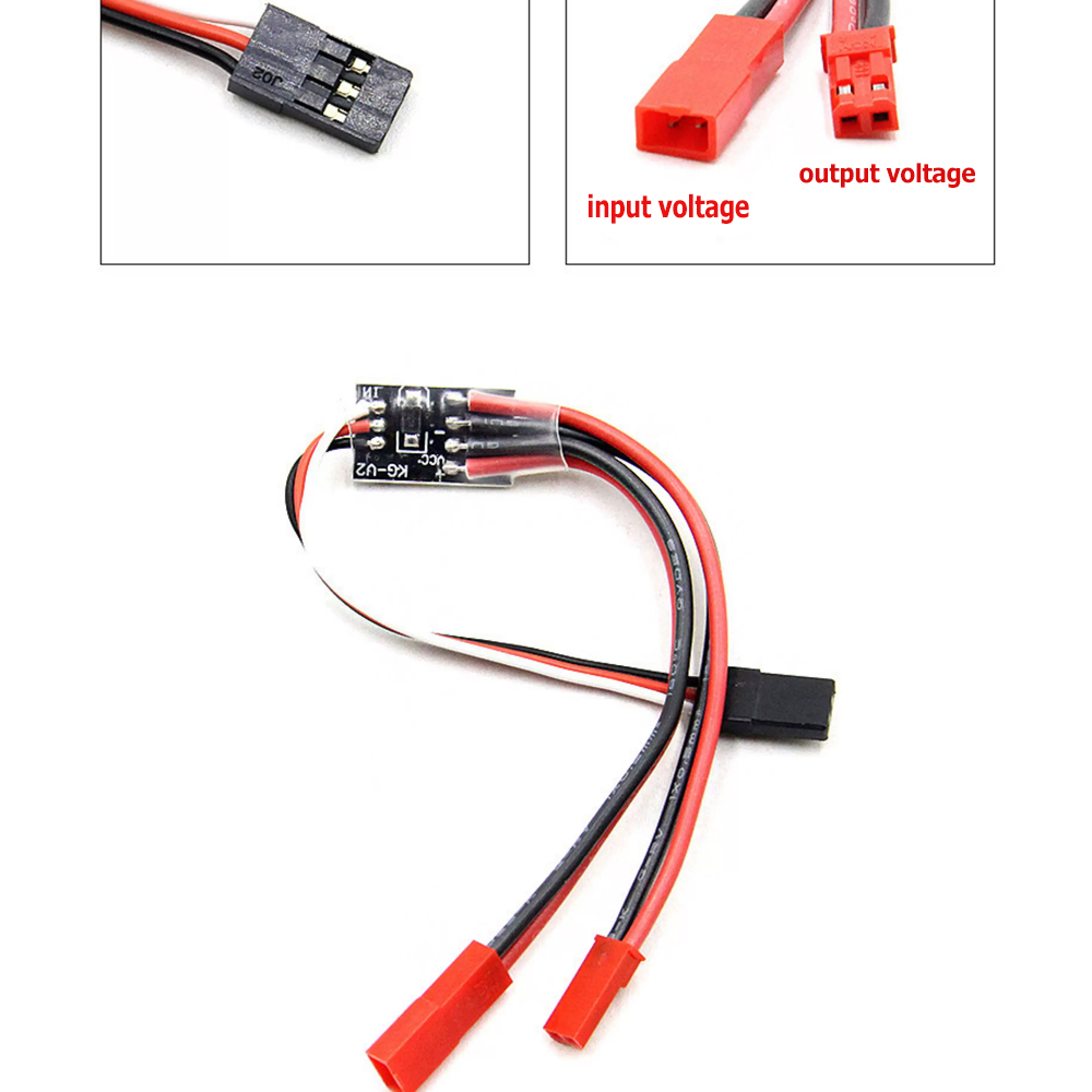 Drone Rc Control - 2-20A Interruptor Eletrônico de Controle Remoto