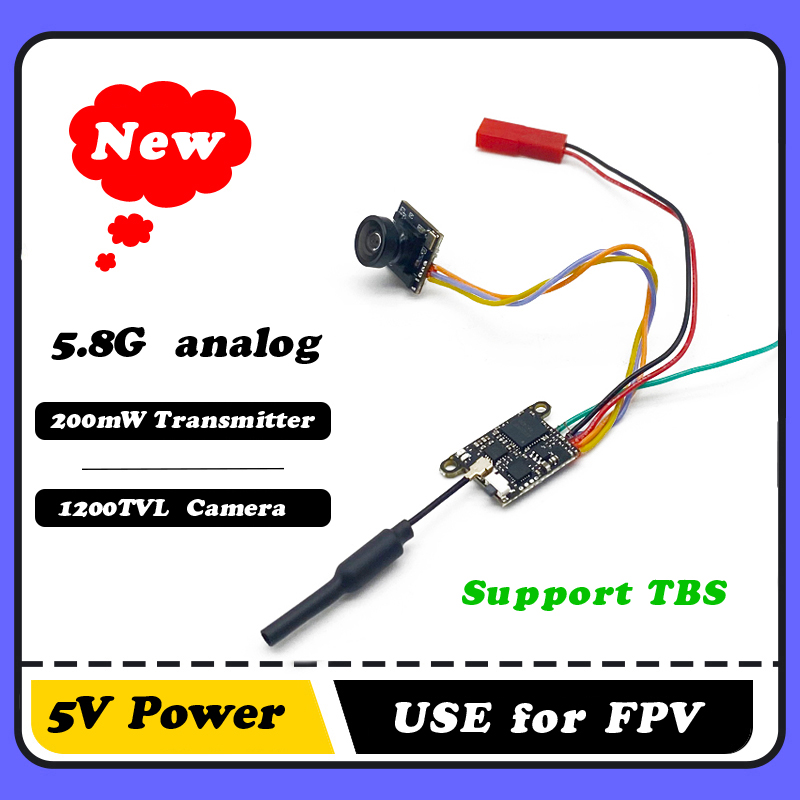 Drone Rc Control - SLONWAKE 5.8G 1200TVL FPV Câmera VTX