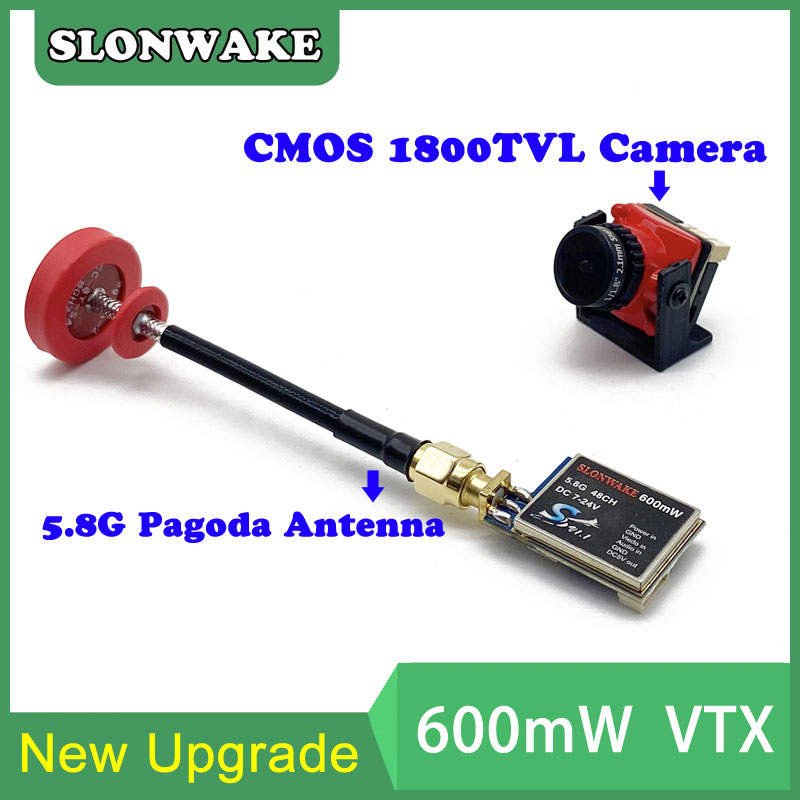 5.8g 48ch 600mw ajustável VTX- - Drone Rc Control avaliação e preço
