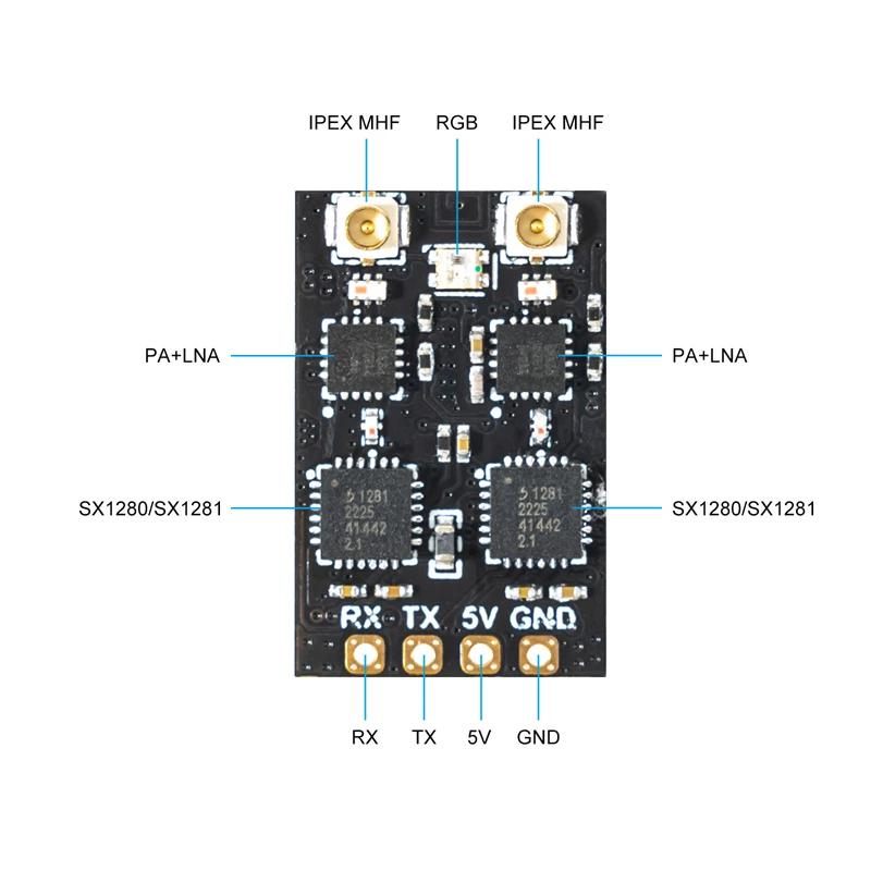 Receptor BETAFPV ELRS 915MHz p - Drone Rc Racing avaliação e preço