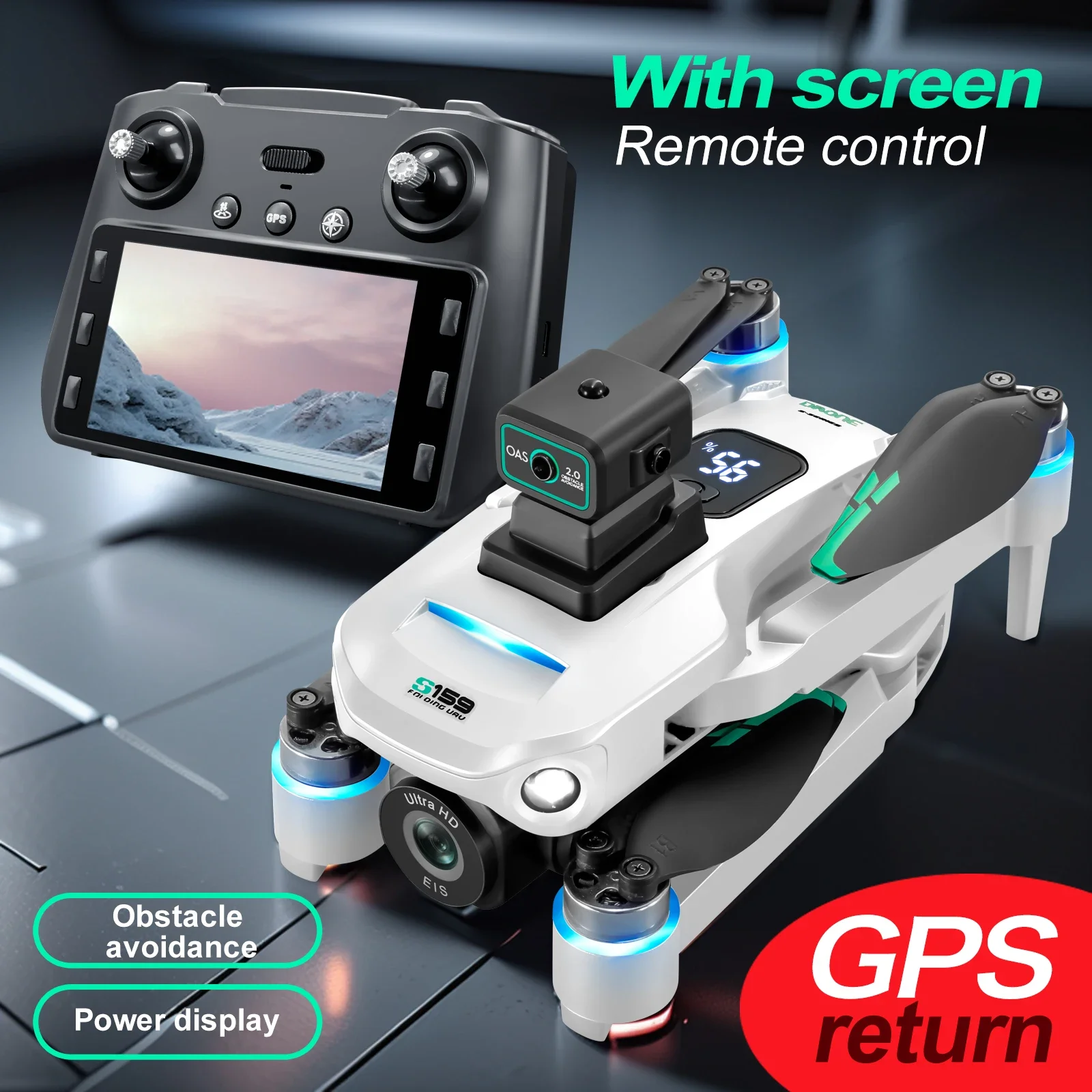 2024 s159 gps drone profission - Drone Rc Gps S159 avaliação e preço