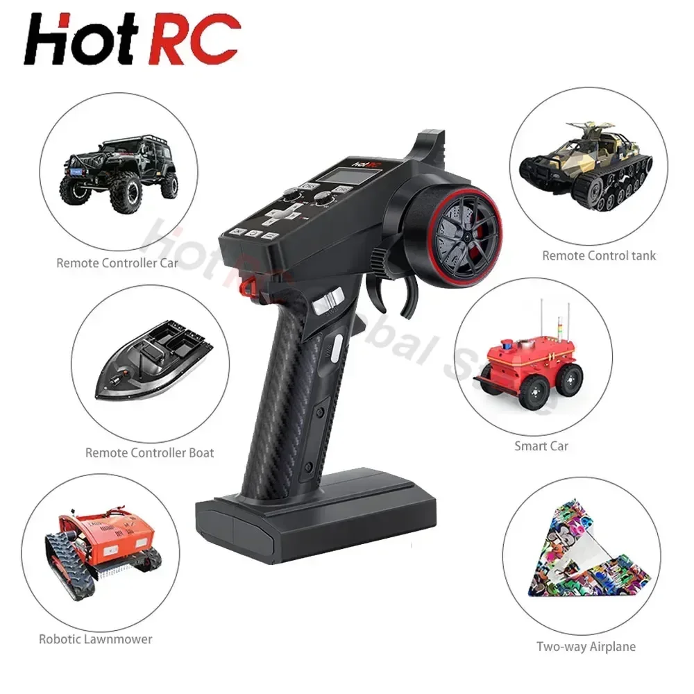 Transmissor de Rádio HotRC CT- - Drone Rc Car avaliação e preço