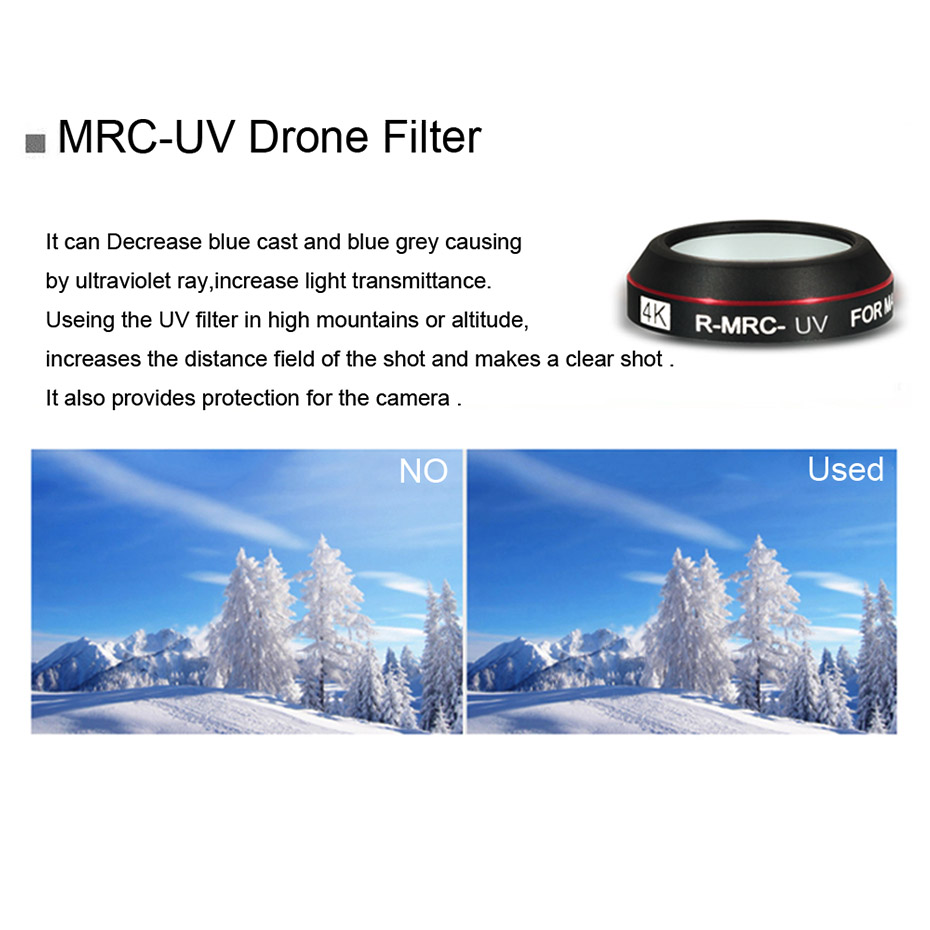 Filtro do zangão para mavic pr - Drone Udi Rc avaliação e preço