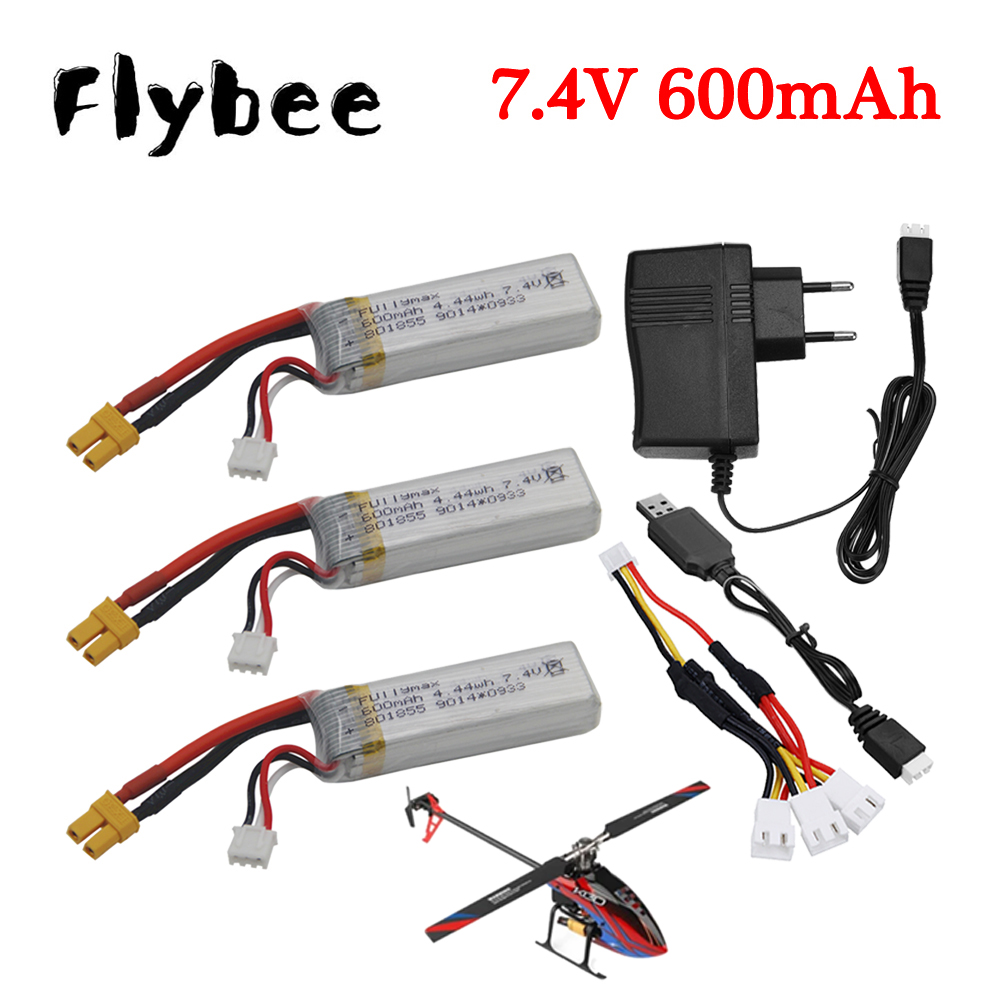 Bateria lipo de 7.4v 600mah +  - Drone Rc Accessories avaliação e preço