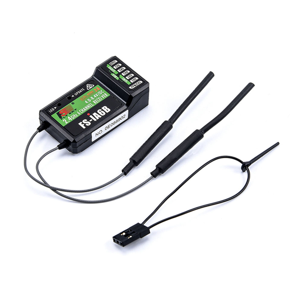 Flysky RC Receiver FS-IA6 IA6B - Drone Rc Car avaliação e preço