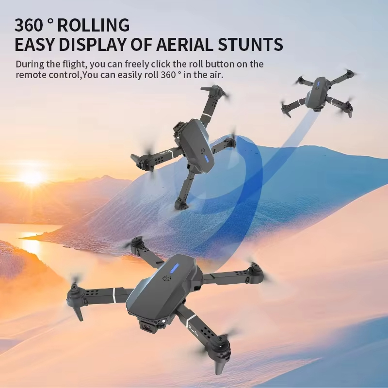 Novo Drone E88 2026 com Câmera - Drone Xiaomi Rc avaliação e preço