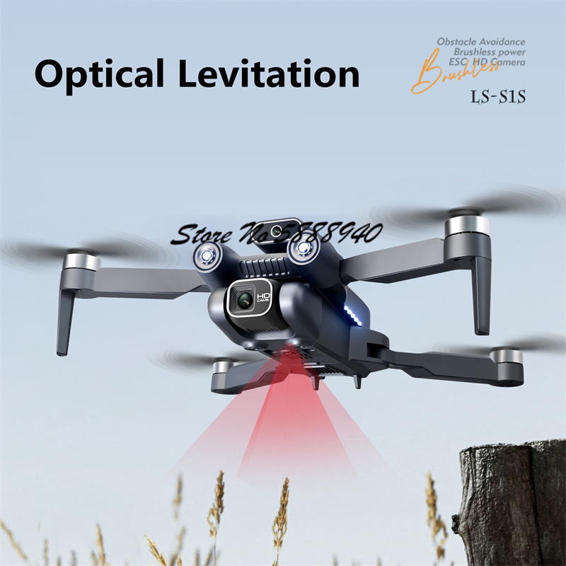 Drone Dobrável com Controle Re - Drone S1S Rc Quadcopter avaliação e preço
