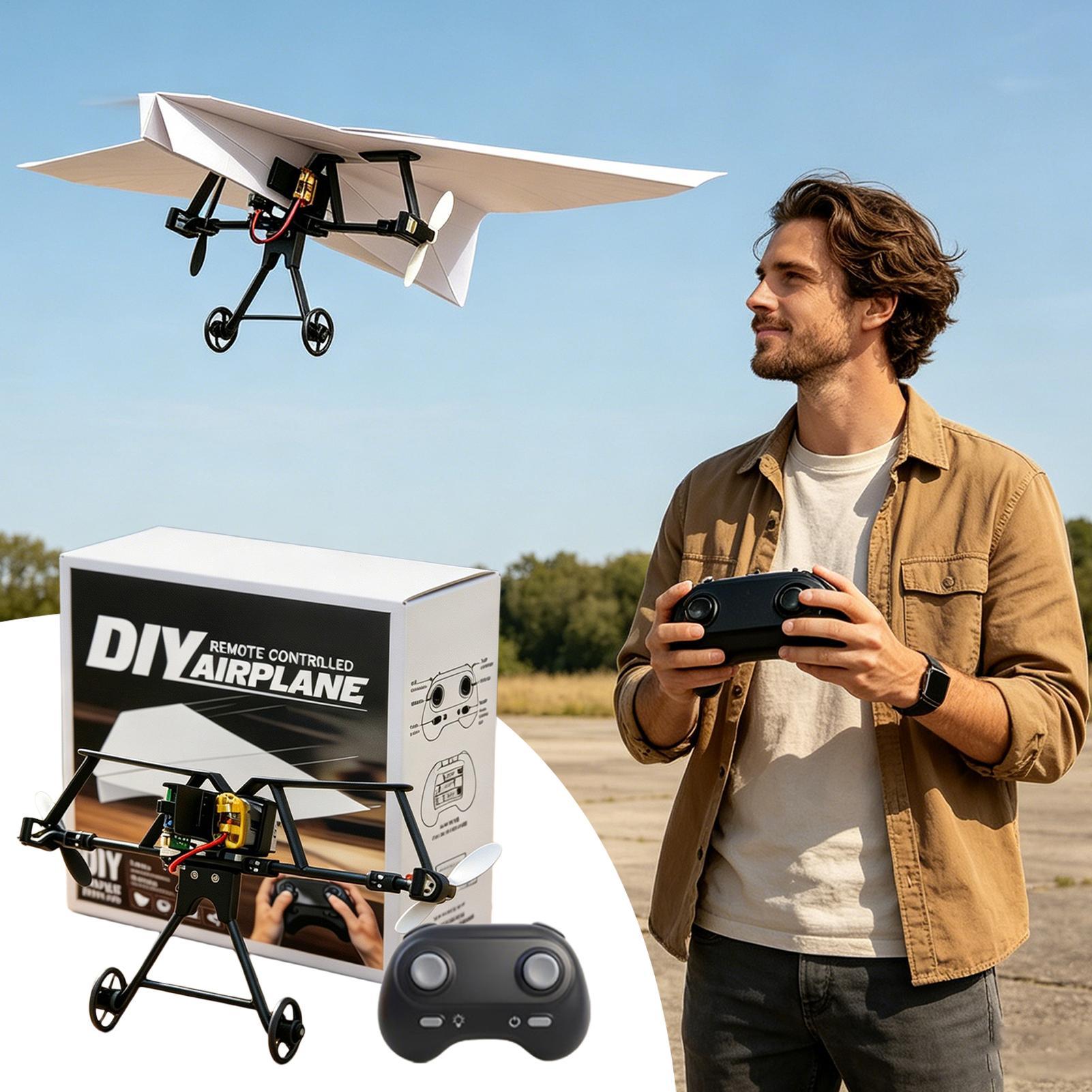 Kit de Avião de Papel RC DIY c - Flight Controller avaliação e preço