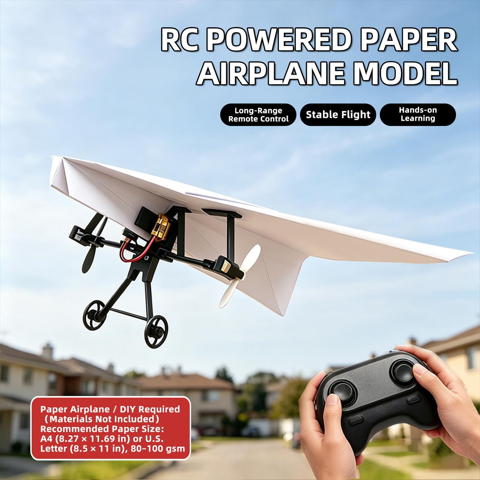 Kit de Avião de Papel RC DIY c - Flight Controller avaliação e preço