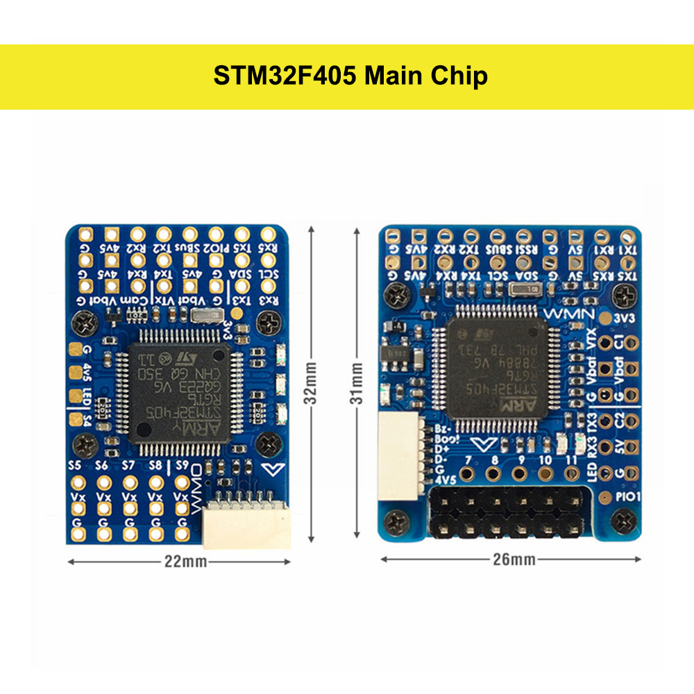 MATEK F405-WMO FC STM32F405 IC - Drone Rc Accessories avaliação e preço