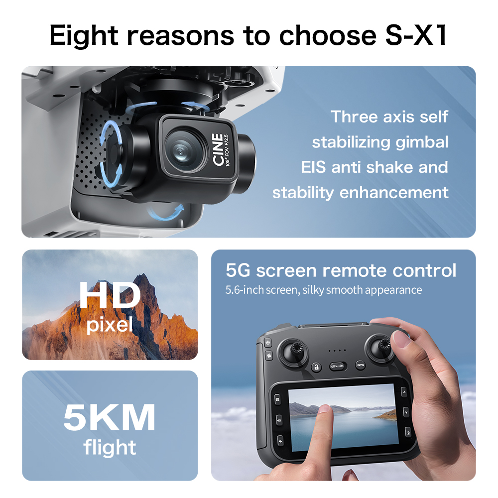 Oferta Imperdível: Drone GPS S - Drone X1 Rc avaliação e preço