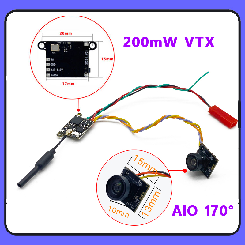 SLONWAKE 5.8G 1200TVL FPV Câme - Drone Rc Control avaliação e preço