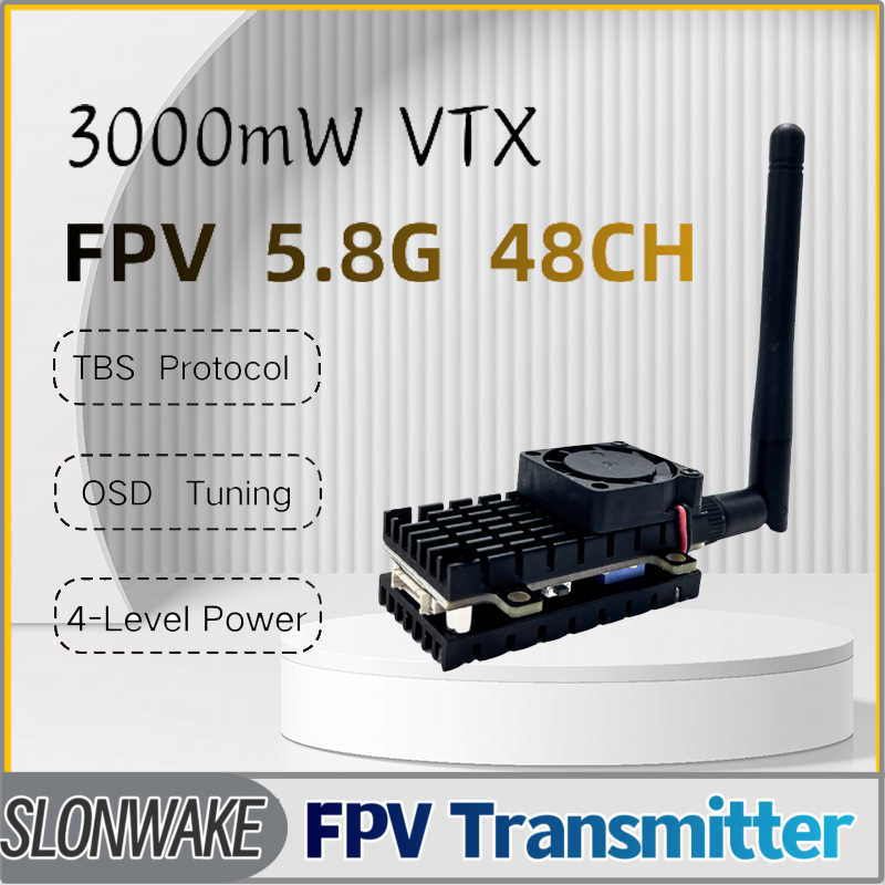 SLONWAKE 5.8G 3000mW Simulação - Drone Rc Control avaliação e preço