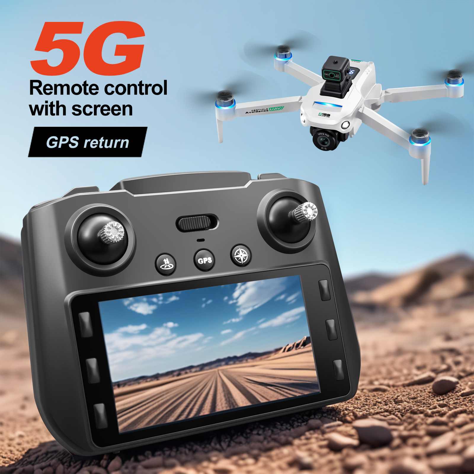 Ylr/c s159 gps 5g wifi fpv com - Drone Rc Gps S159 avaliação e preço